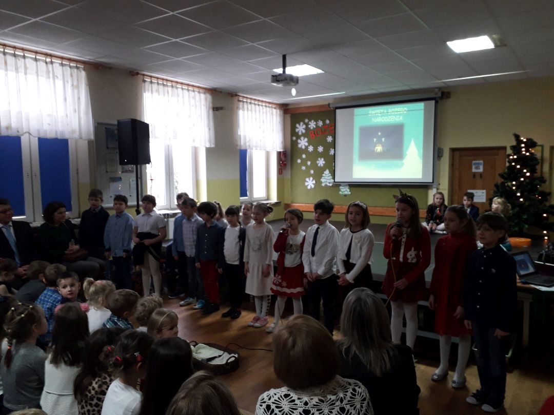 ...jak wigilijnym opłatkiem.