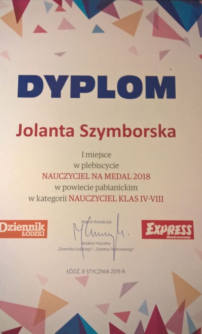 Gratulujemy i dziękujęmy!