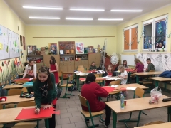 Artystyczne "Mikołajki" na kole plastycznym