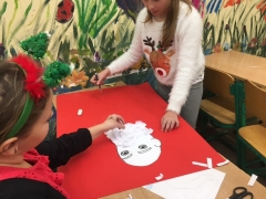 Artystyczne "Mikołajki" na kole plastycznym