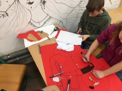 Artystyczne "Mikołajki" na kole plastycznym