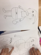 Artystyczne "Mikołajki" na kole plastycznym