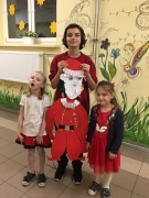 Artystyczne "Mikołajki" na kole plastycznym